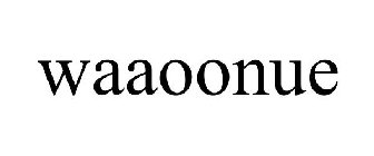 WAAOONUE