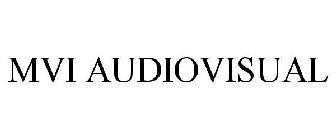 MVI AUDIOVISUAL