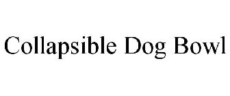 COLLAPSIBLE DOG BOWL