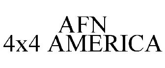 AFN 4X4 AMERICA