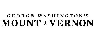 GEORGE WASHINGTON'S MOUNT VERNON