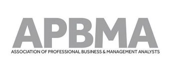 APBMA ASSOCIATION OF PROFESSIONAL BUSINESS & MANAGEMENT ANALYSTS