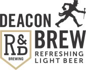 R&D BREWING DEACON BREW REFRESHING LIGHT BEER