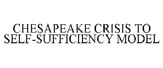 CHESAPEAKE CRISIS TO SELF-SUFFICIENCY MODEL
