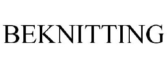 BEKNITTING