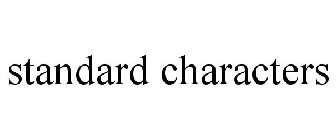 STANDARD CHARACTERS