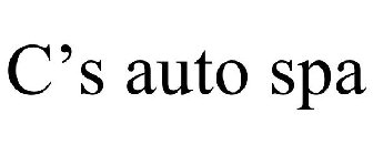C'S AUTO SPA