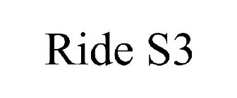 RIDE S3
