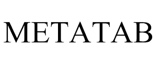 METATAB