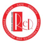 RED. REDNAILDESIGN.COM CLEAN - SAFE - QUALITY - BEAUTY PRODUCTS FOR PROFESSIONALS