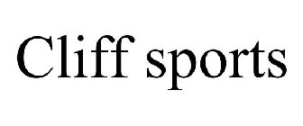 CLIFF SPORTS