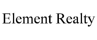 ELEMENT REALTY