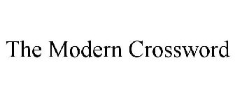 THE MODERN CROSSWORD