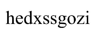 HEDXSSGOZI