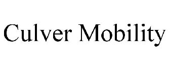 CULVER MOBILITY
