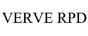 VERVE RPD