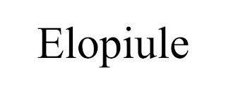ELOPIULE