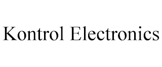 KONTROL ELECTRONICS