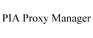 PIA PROXY MANAGER