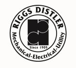 RD RIGGS DISTLER MECHANICAL ELECTRICAL UTILITY SINCE 1909