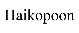 HAIKOPOON