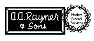 A.A. RAYNER & SONS MODERN FUNERAL SERVICES