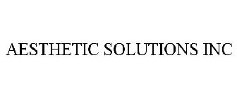 AESTHETIC SOLUTIONS INC