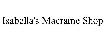 ISABELLA'S MACRAME SHOP