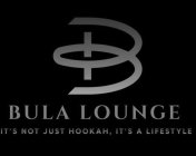 B BULA LOUNGE IT'S NOT JUST HOOKAH, IT'S A LIFESTYLE