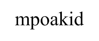 MPOAKID