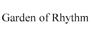 GARDEN OF RHYTHM