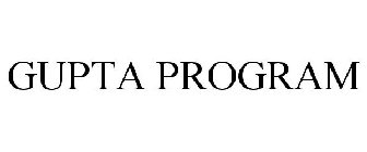 GUPTA PROGRAM