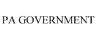 PA GOVERNMENT