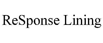 RESPONSE LINING