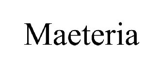 MAETERIA