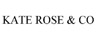 KATE ROSE & CO