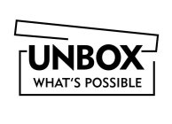 UNBOX WHAT'S POSSIBLE