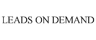 LEADS ON DEMAND