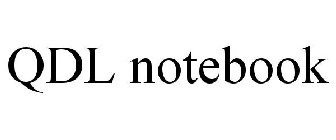QDL NOTEBOOK