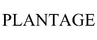 PLANTAGE