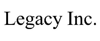 LEGACY INC.