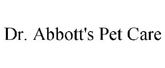 DR. ABBOTT'S PET CARE