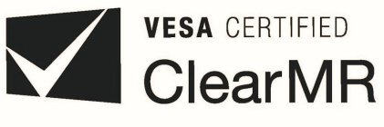 VESA CERTIFIED CLEARMR