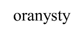 ORANYSTY