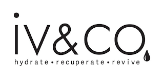 IV&CO. HYDRATE RECUPERATE REVIVE