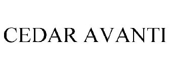 CEDAR AVANTI