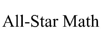 ALL-STAR MATH