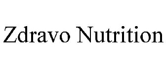 ZDRAVO NUTRITION