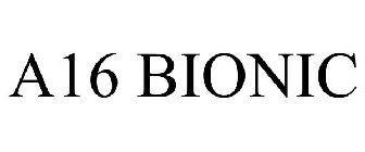 A16 BIONIC