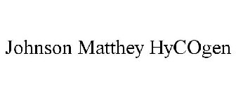 JOHNSON MATTHEY HYCOGEN